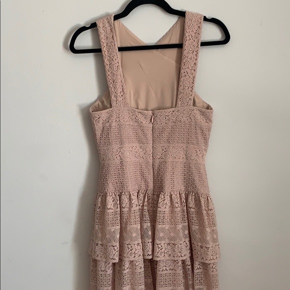 knee length dresses for ladies Strapless 3D Floral Dress – BCBGMAXAZRIA